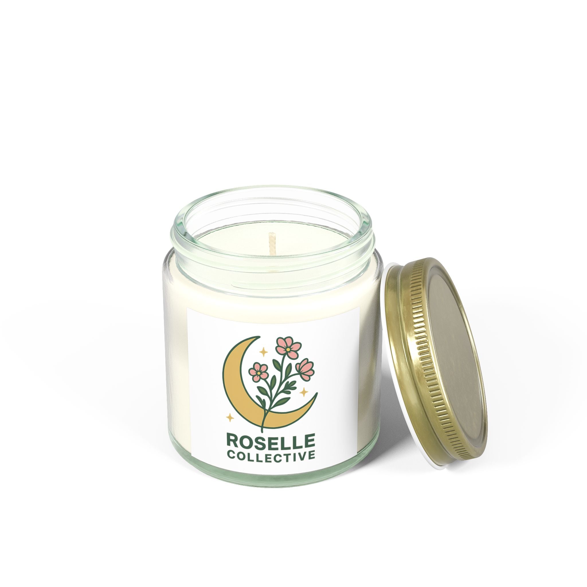 Coconut Apricot Scented Candles - Relaxing Aromatherapy, Cozy Home Decor, Gift for Her, Self-Care Essential, Eco-Friendly Candle