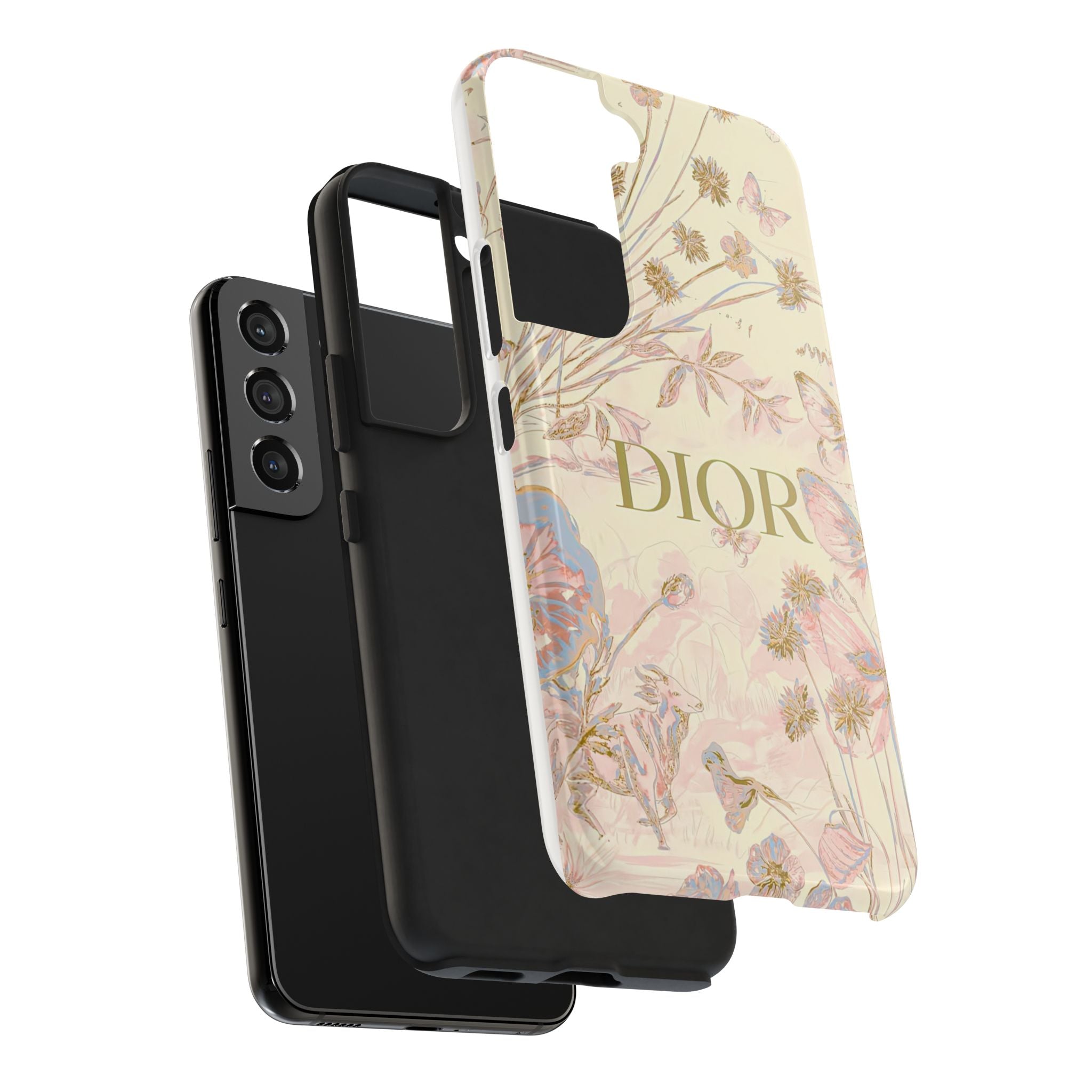 Floral Phone Case - Stylish Protection for Your Device, Ideal Gift for Fashion Lovers, Birthday, Holidays, Chic Tech Accessory