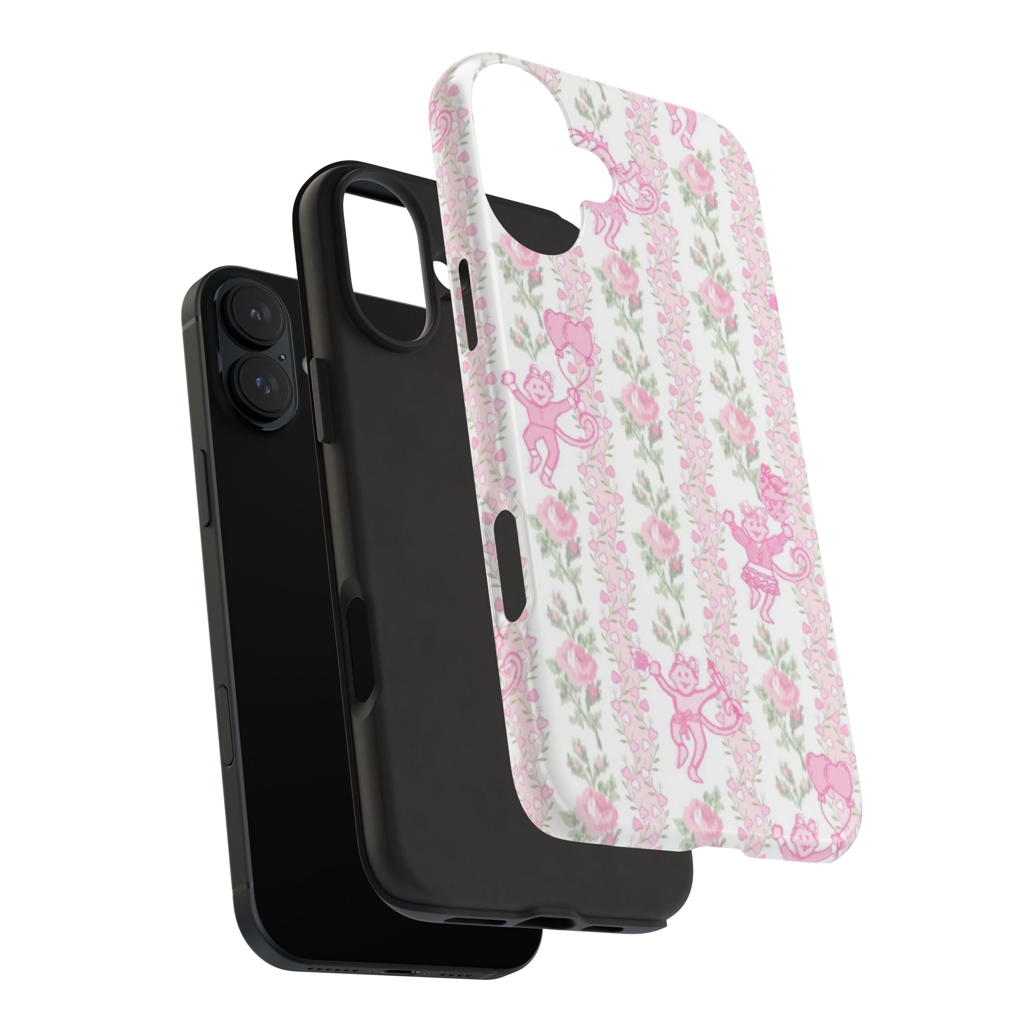 Cute Floral Phone Cases for Girls, Durable Accessories, Gift for Birthdays, Personalized Tech Protection, Stylish Cover