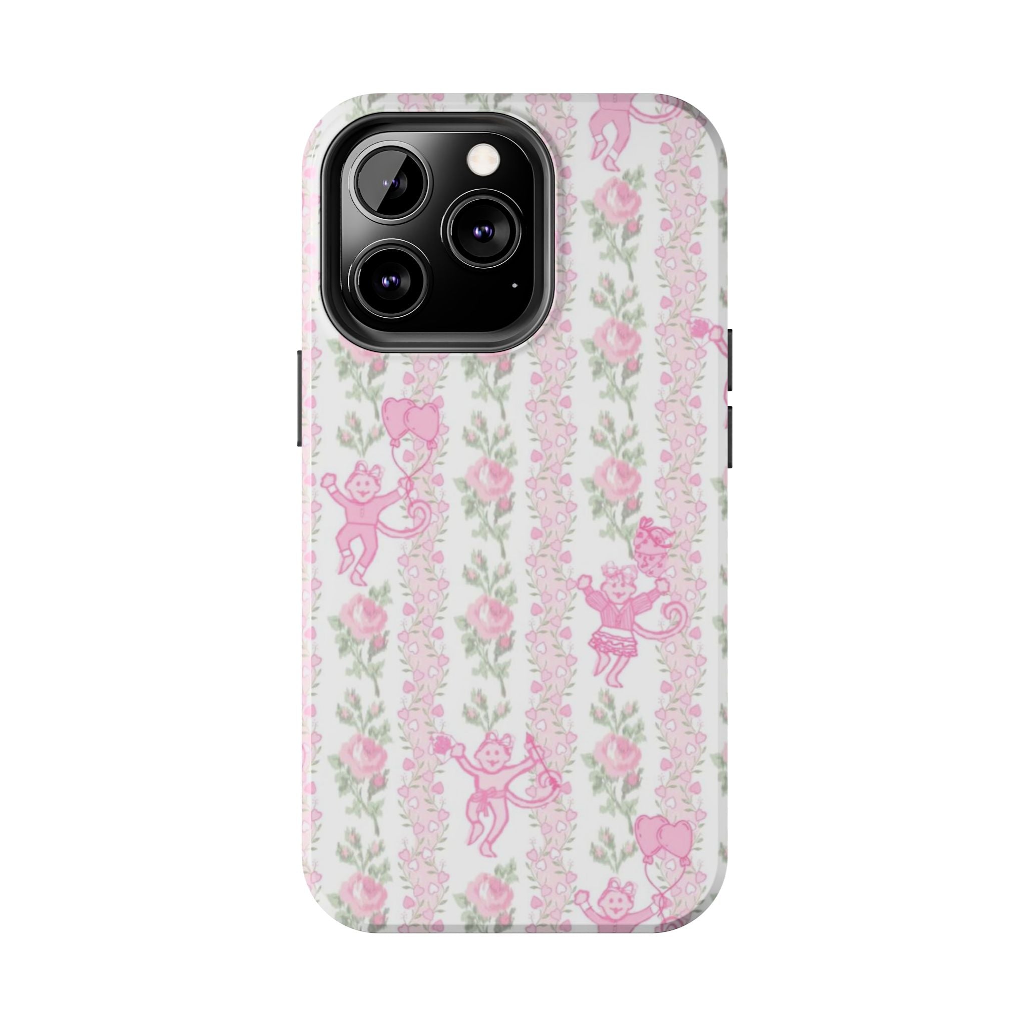 Cute Floral Phone Cases for Girls, Durable Accessories, Gift for Birthdays, Personalized Tech Protection, Stylish Cover