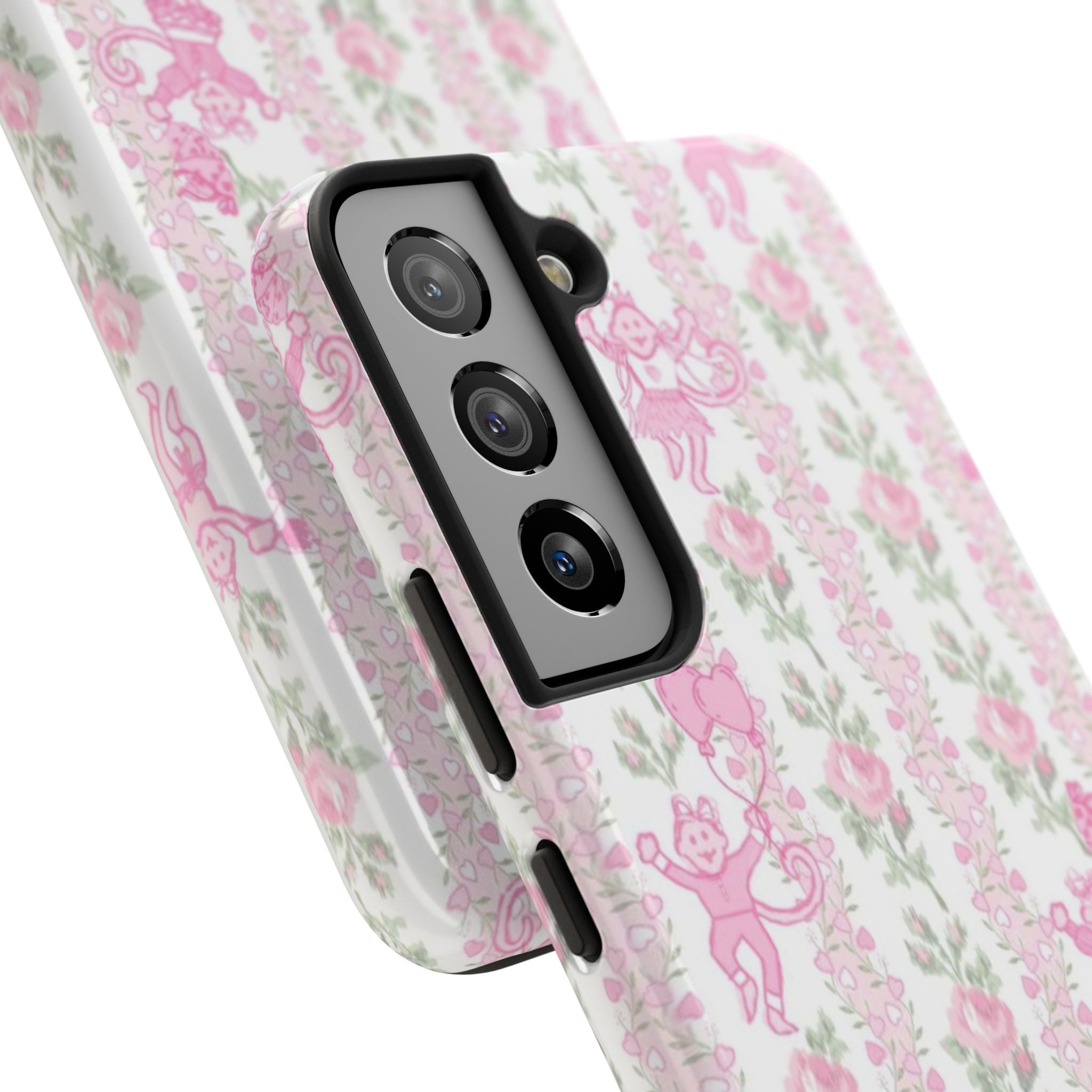 Cute Floral Phone Cases for Girls, Durable Accessories, Gift for Birthdays, Personalized Tech Protection, Stylish Cover
