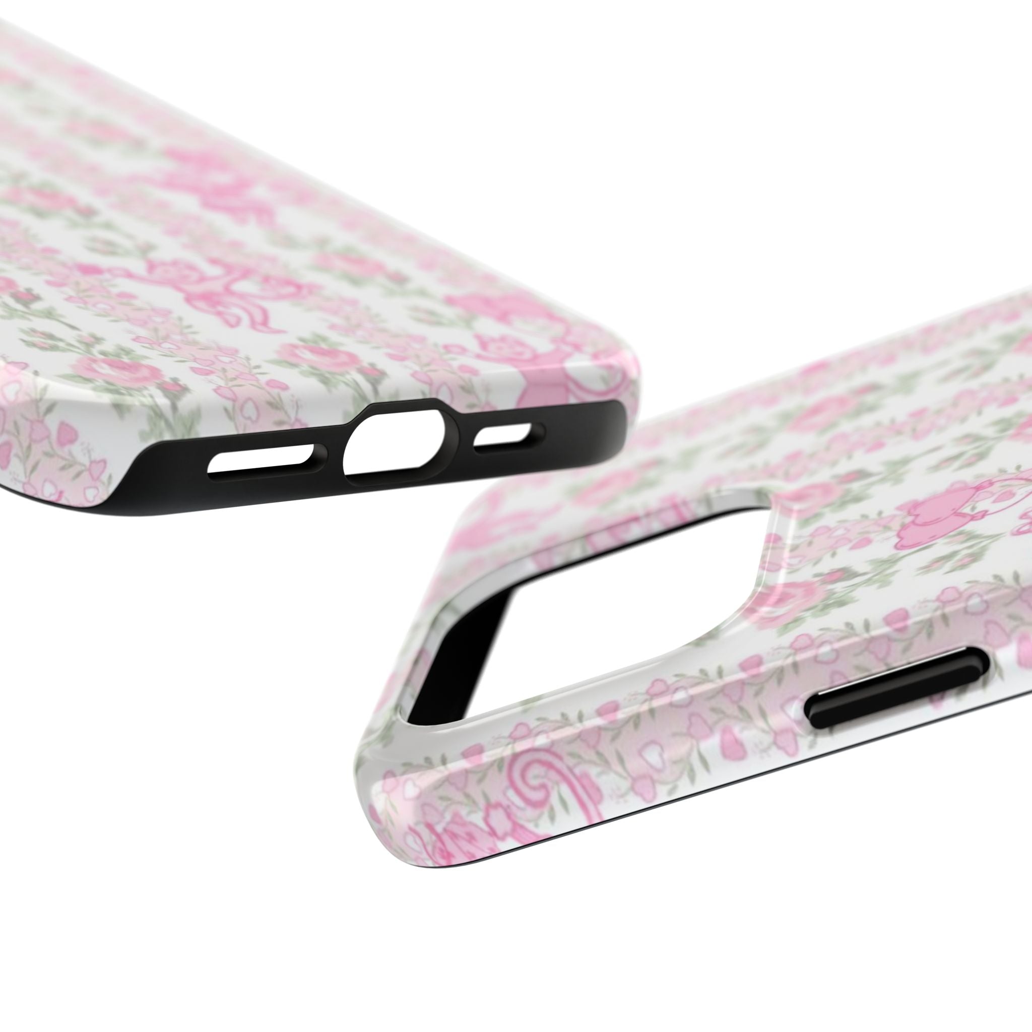 Cute Floral Phone Cases for Girls, Durable Accessories, Gift for Birthdays, Personalized Tech Protection, Stylish Cover