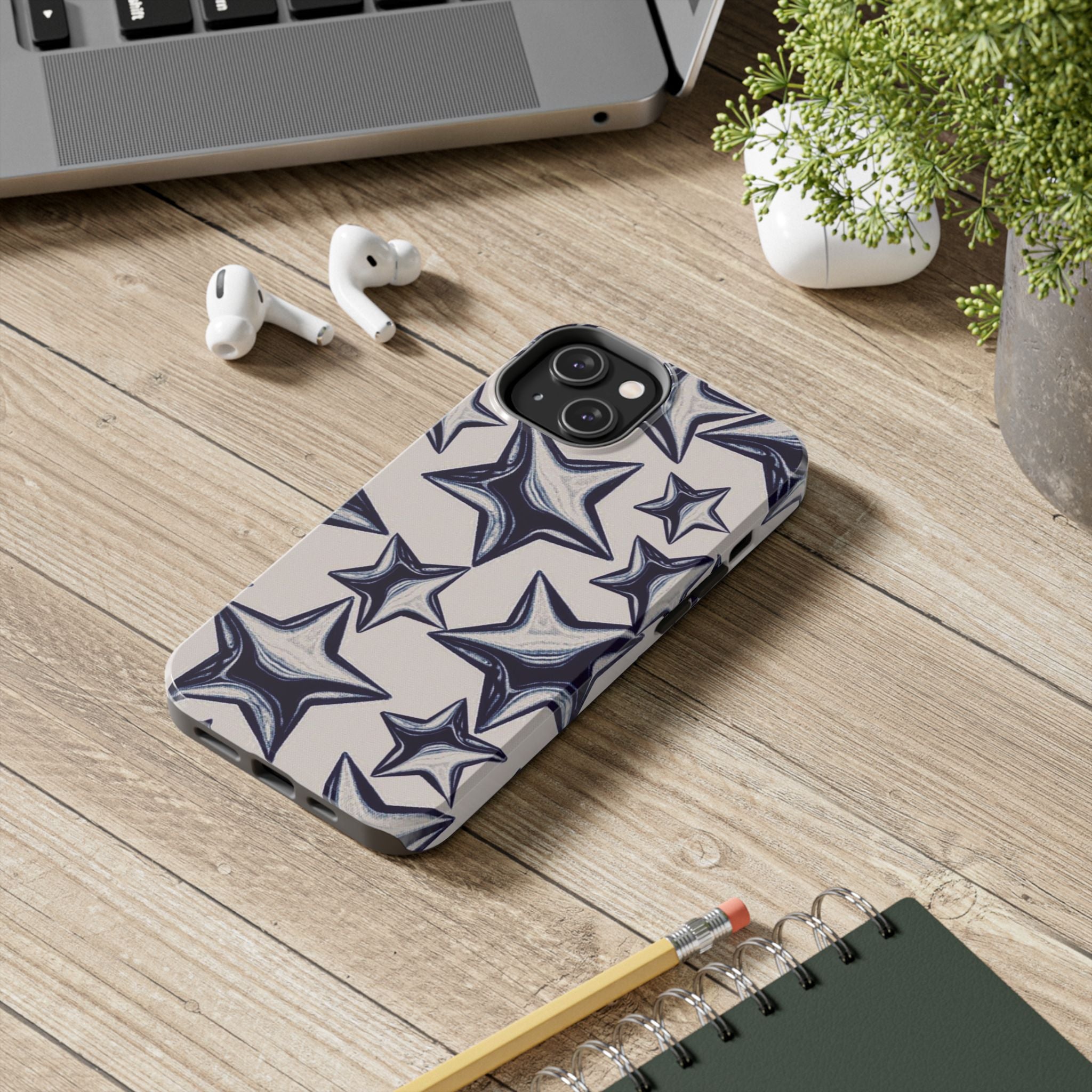 Stylish Starry Phone Case, Tough Phone Cases for Protection, Gift for Her, Trendy Mobile Cover, Unique Accessories