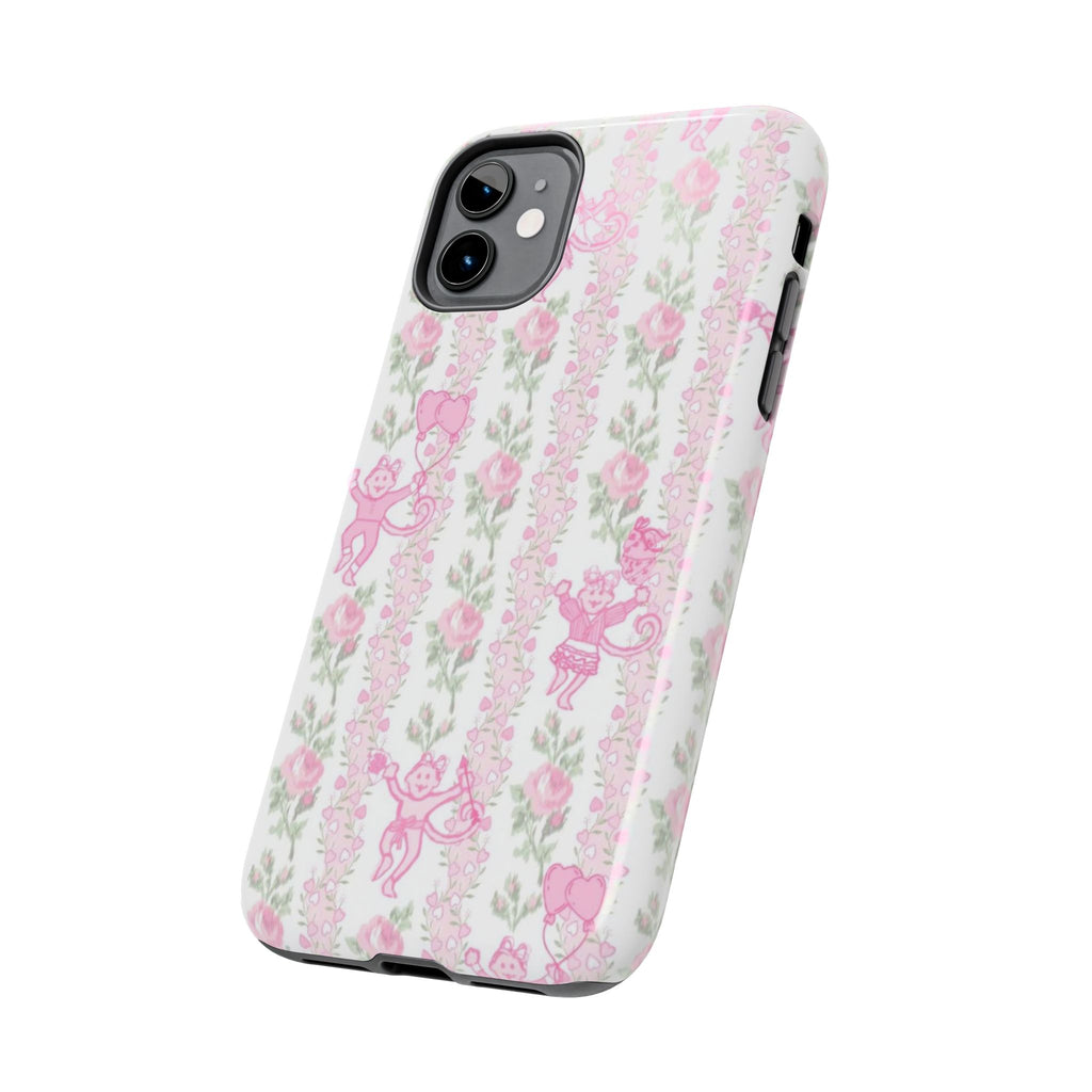 Cute Floral Phone Cases for Girls, Durable Accessories, Gift for Birthdays, Personalized Tech Protection, Stylish Cover