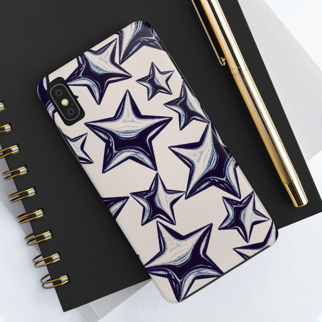 Stylish Starry Phone Case, Tough Phone Cases for Protection, Gift for Her, Trendy Mobile Cover, Unique Accessories