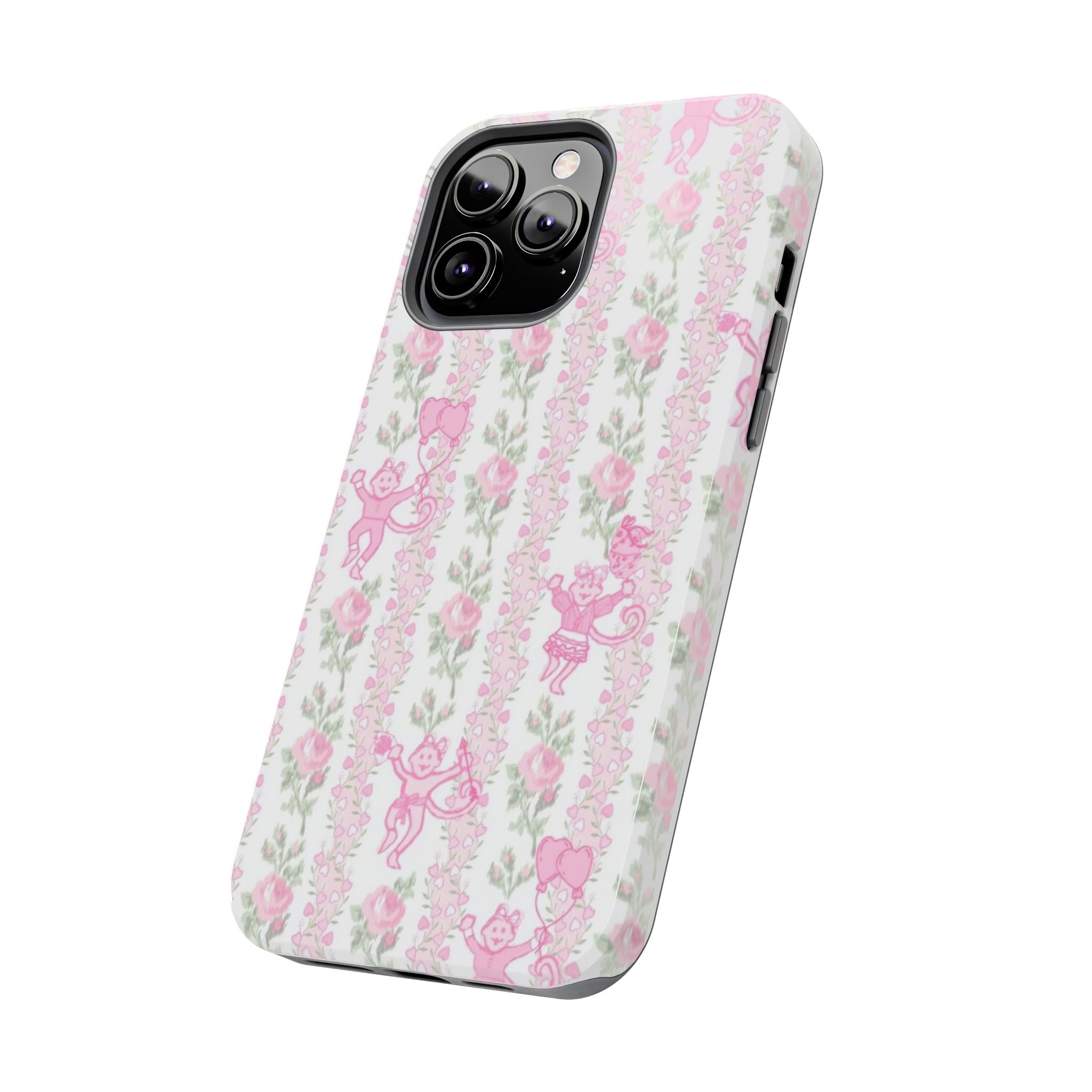 Cute Floral Phone Cases for Girls, Durable Accessories, Gift for Birthdays, Personalized Tech Protection, Stylish Cover