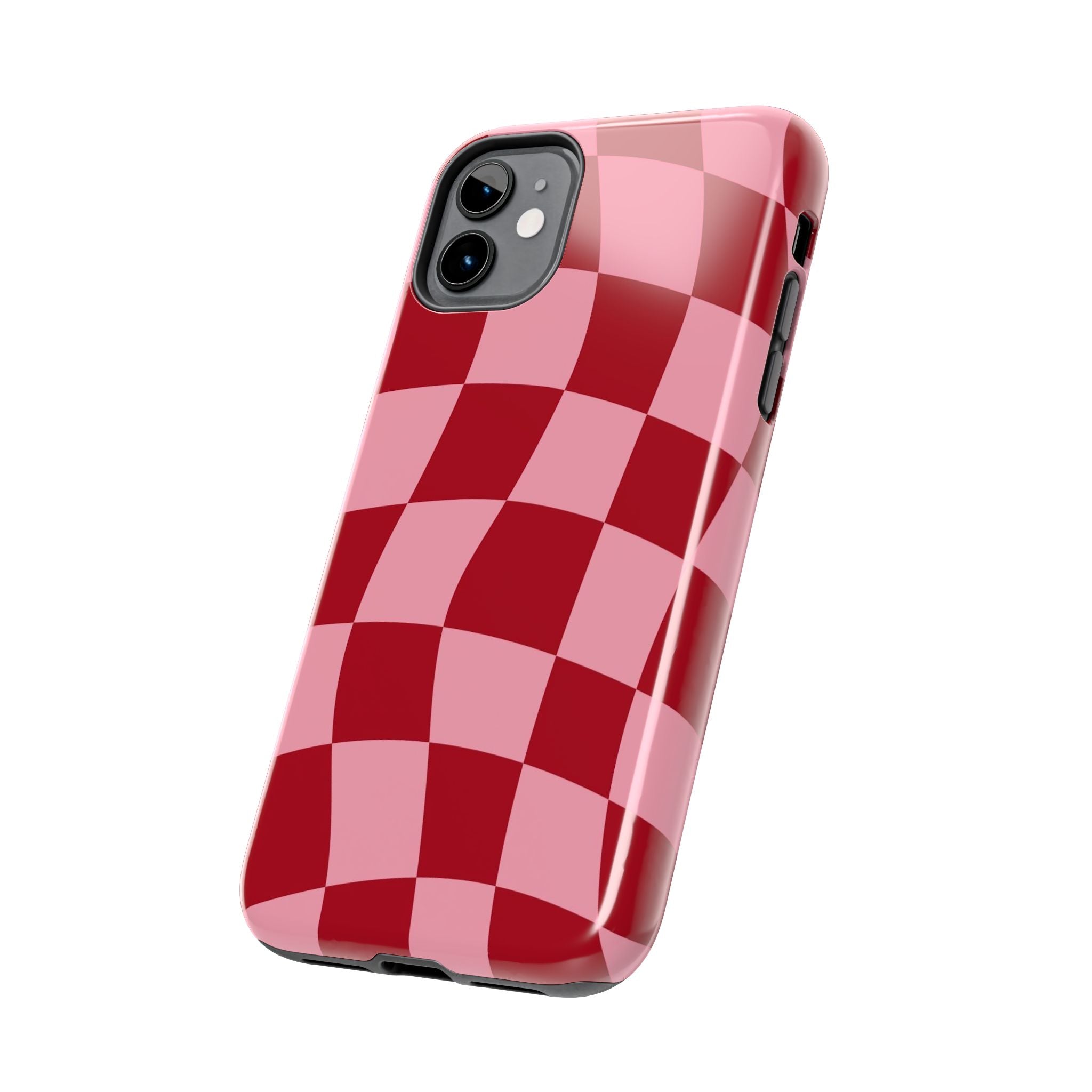 Stylish Checkered Tough Phone Case