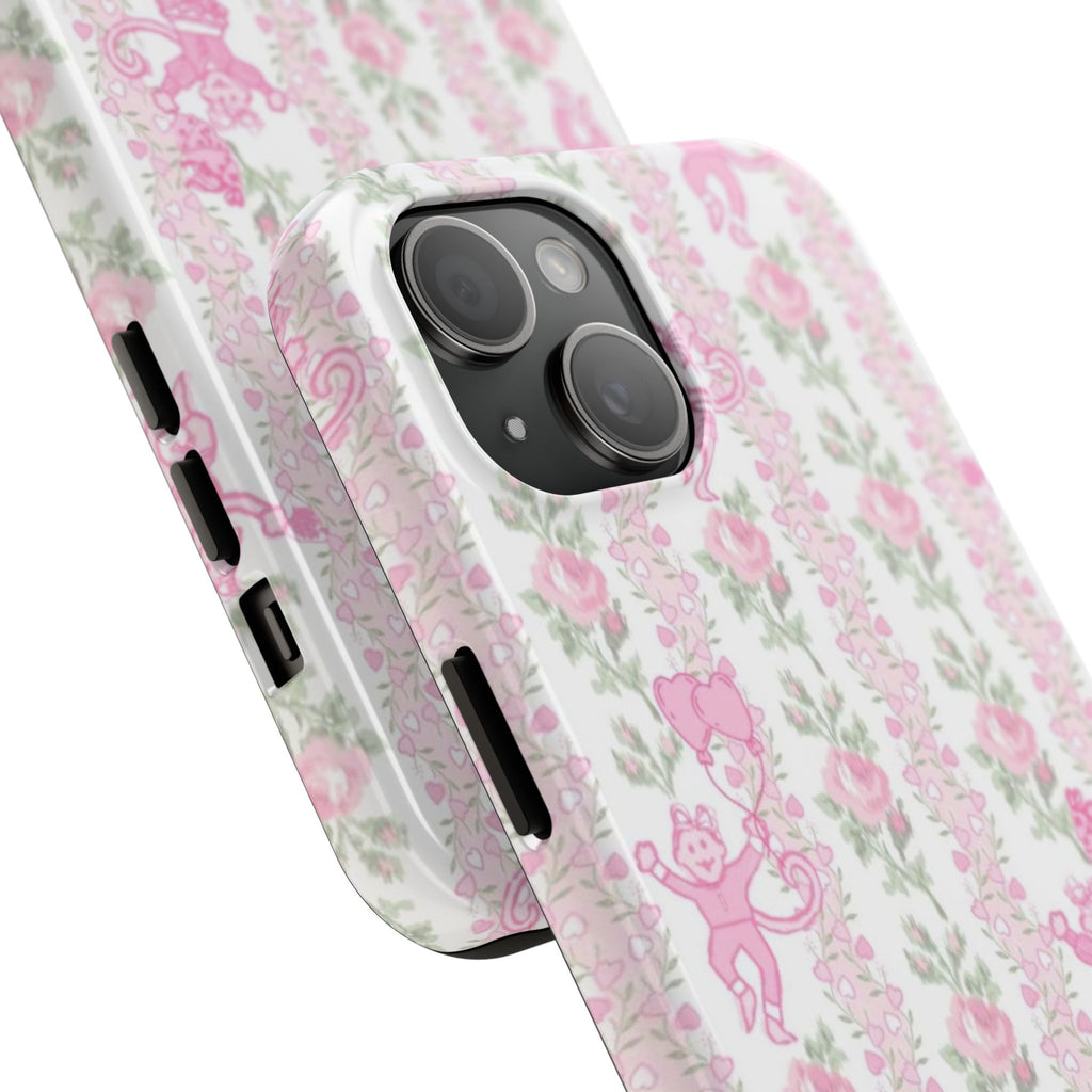Cute Floral Phone Cases for Girls, Durable Accessories, Gift for Birthdays, Personalized Tech Protection, Stylish Cover