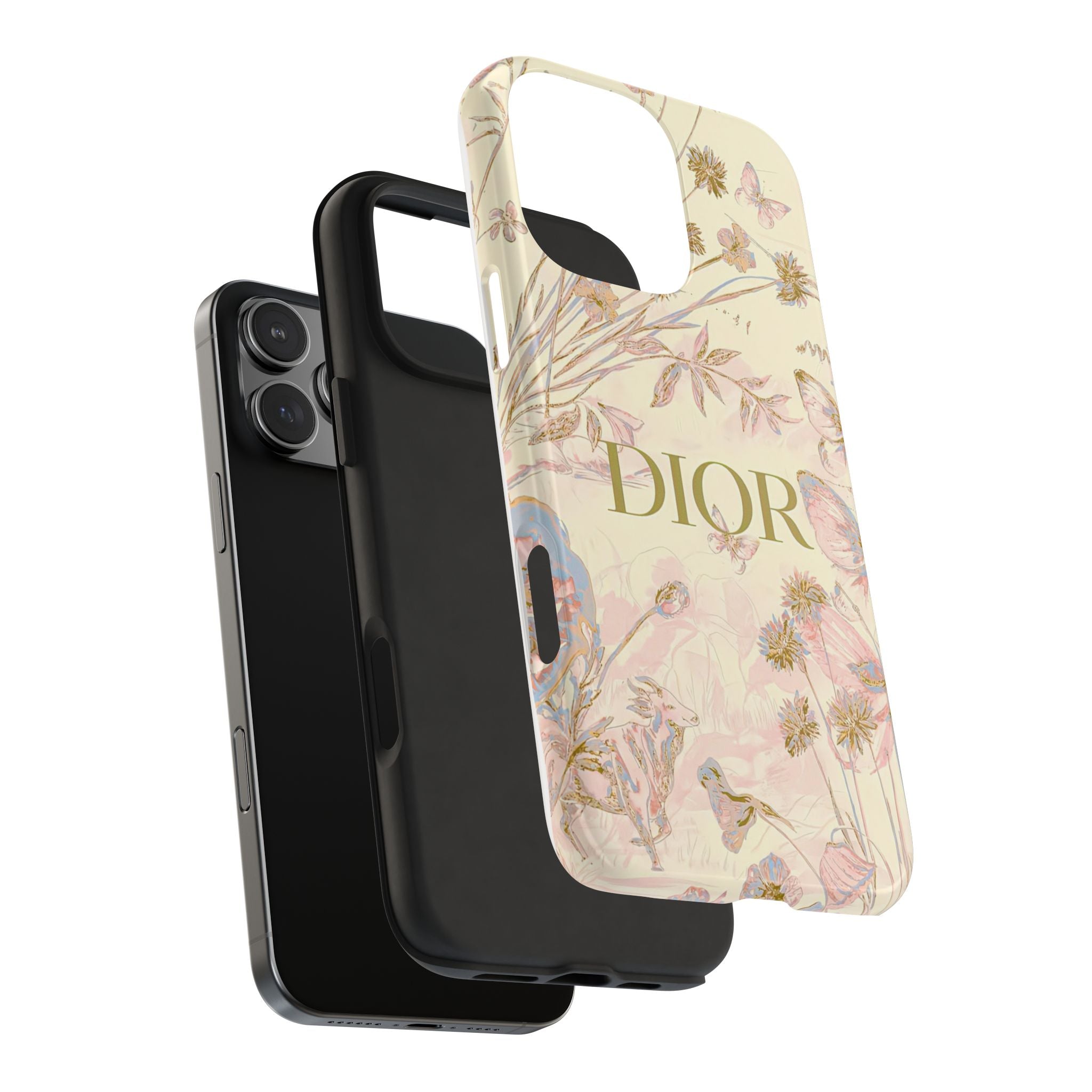Floral Phone Case - Stylish Protection for Your Device, Ideal Gift for Fashion Lovers, Birthday, Holidays, Chic Tech Accessory