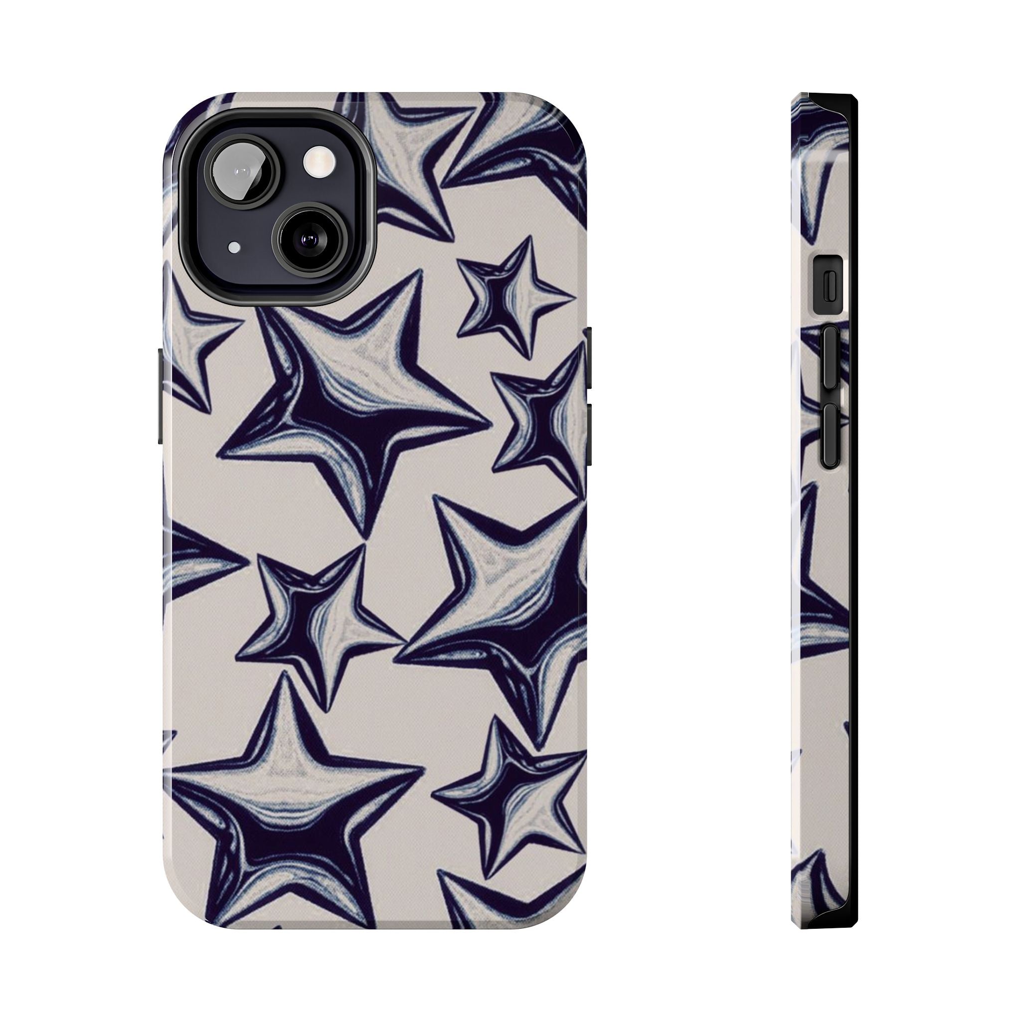Stylish Starry Phone Case, Tough Phone Cases for Protection, Gift for Her, Trendy Mobile Cover, Unique Accessories