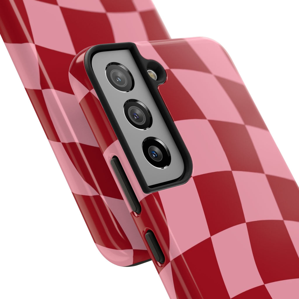Stylish Checkered Tough Phone Case