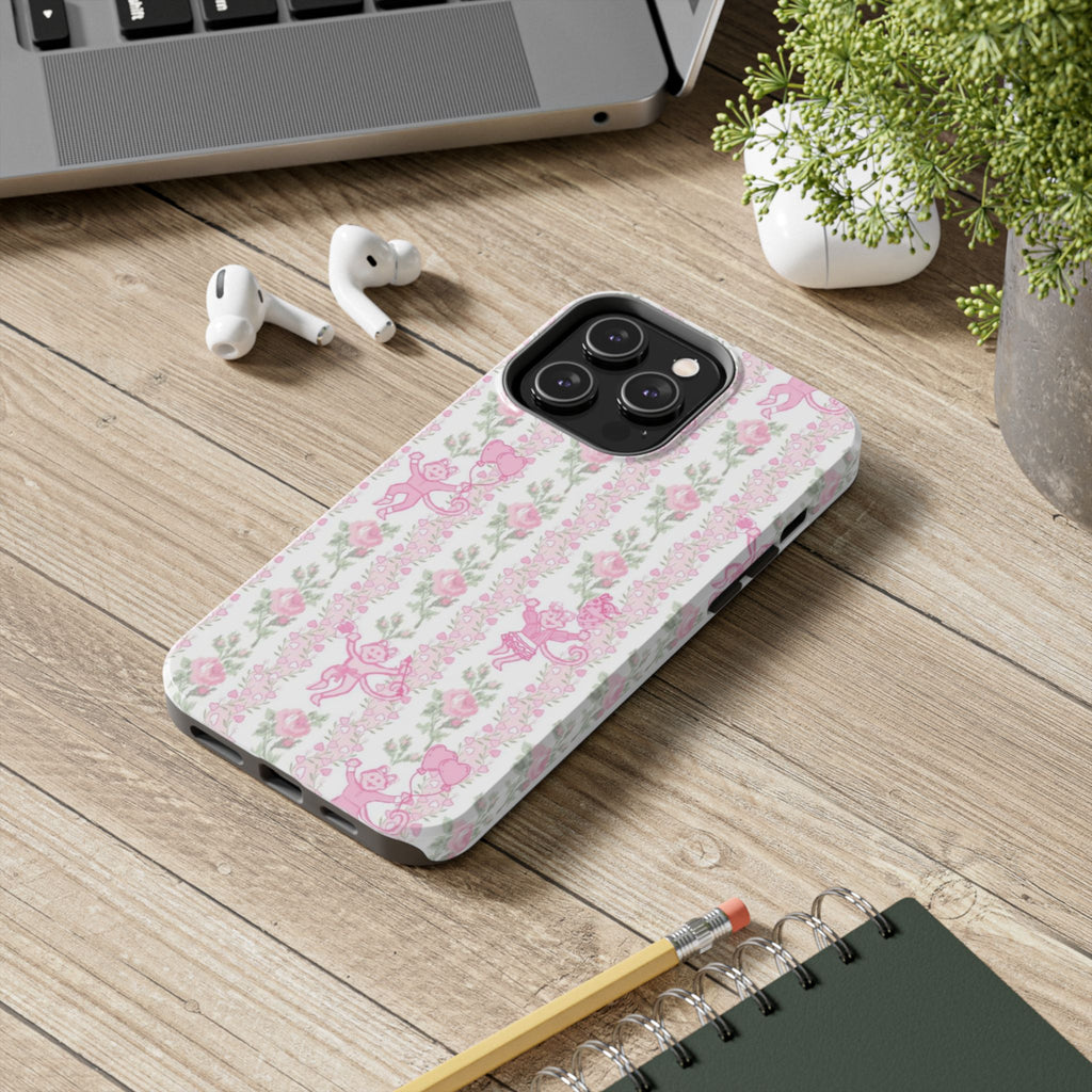 Cute Floral Phone Cases for Girls, Durable Accessories, Gift for Birthdays, Personalized Tech Protection, Stylish Cover